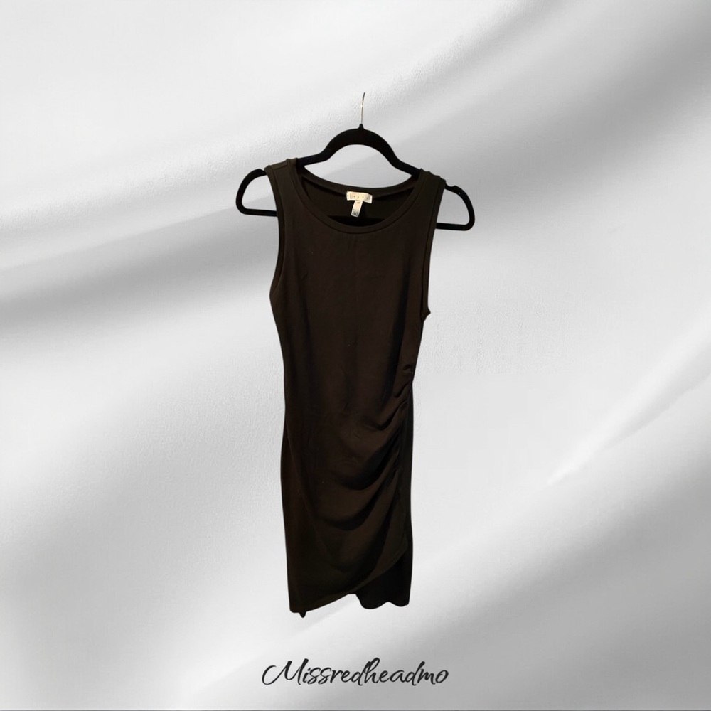 COPY - Elegant Brown Sleeveless Dress
